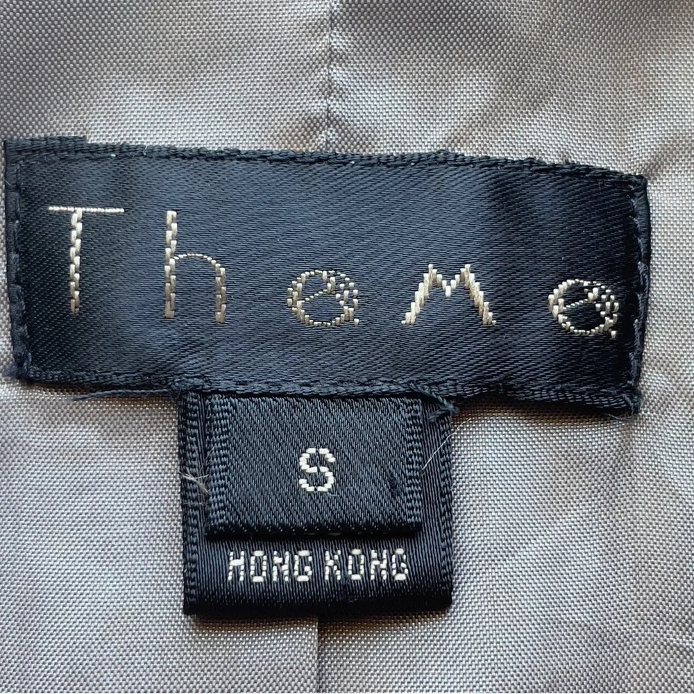 Theme Black & White Houndstooth Blazer in Size Small - Picture 10 of 11